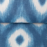 Ikat-Leinwand Rhombus Blau - Ribes y Casals