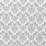 Jacquard-Leinwand Barroco Grau - Ribes y Casals