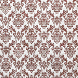Jacquard-Leinwand Barock Rot - Ribes y Casals
