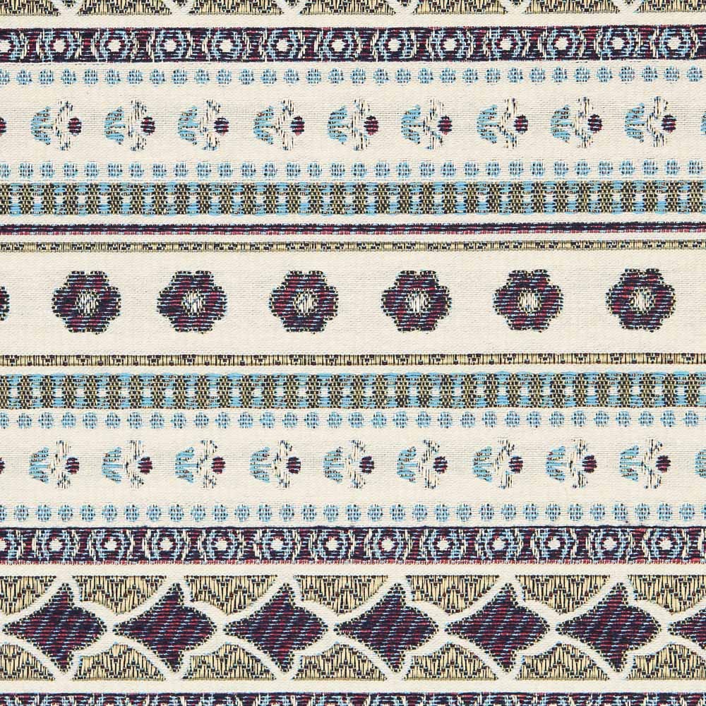 Blauer Bayadera-Jacquard-Leinwand - Ribes y Casals