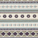 Blauer Bayadera-Jacquard-Leinwand - Ribes y Casals