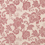 Jacquard-Leinwand Blumen Fuchsia - Ribes y Casals