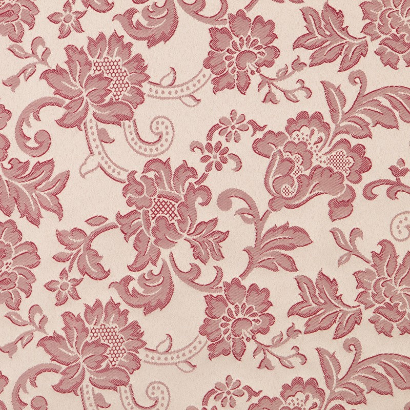 Jacquard-Leinwand Blumen Fuchsia - Ribes y Casals