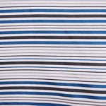 Canvas Listas Schwarz und Blau - Ribes y Casals