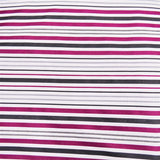 Canvas Listas Schwarz und Fuchsia - Ribes y Casals