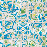 Blaue Mosaik-Leinwand - Ribes y Casals