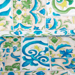 Blaue Mosaik-Leinwand - Ribes y Casals