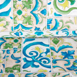 Blaue Mosaik-Leinwand - Ribes y Casals