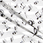Weiße Musikleinwand - Ribes y Casals