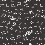 Schwarze Musikleinwand - Ribes y Casals