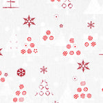 Canvas Weihnachten Wald Beige - Ribes y Casals