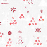 Canvas Weihnachten Wald Beige - Ribes y Casals
