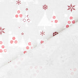 Canvas Weihnachten Wald Beige - Ribes y Casals