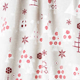 Canvas Weihnachten Wald Beige - Ribes y Casals