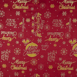 Rote Lurex-Weihnachtsleinwand - Ribes y Casals