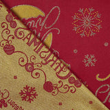 Rote Lurex-Weihnachtsleinwand - Ribes y Casals