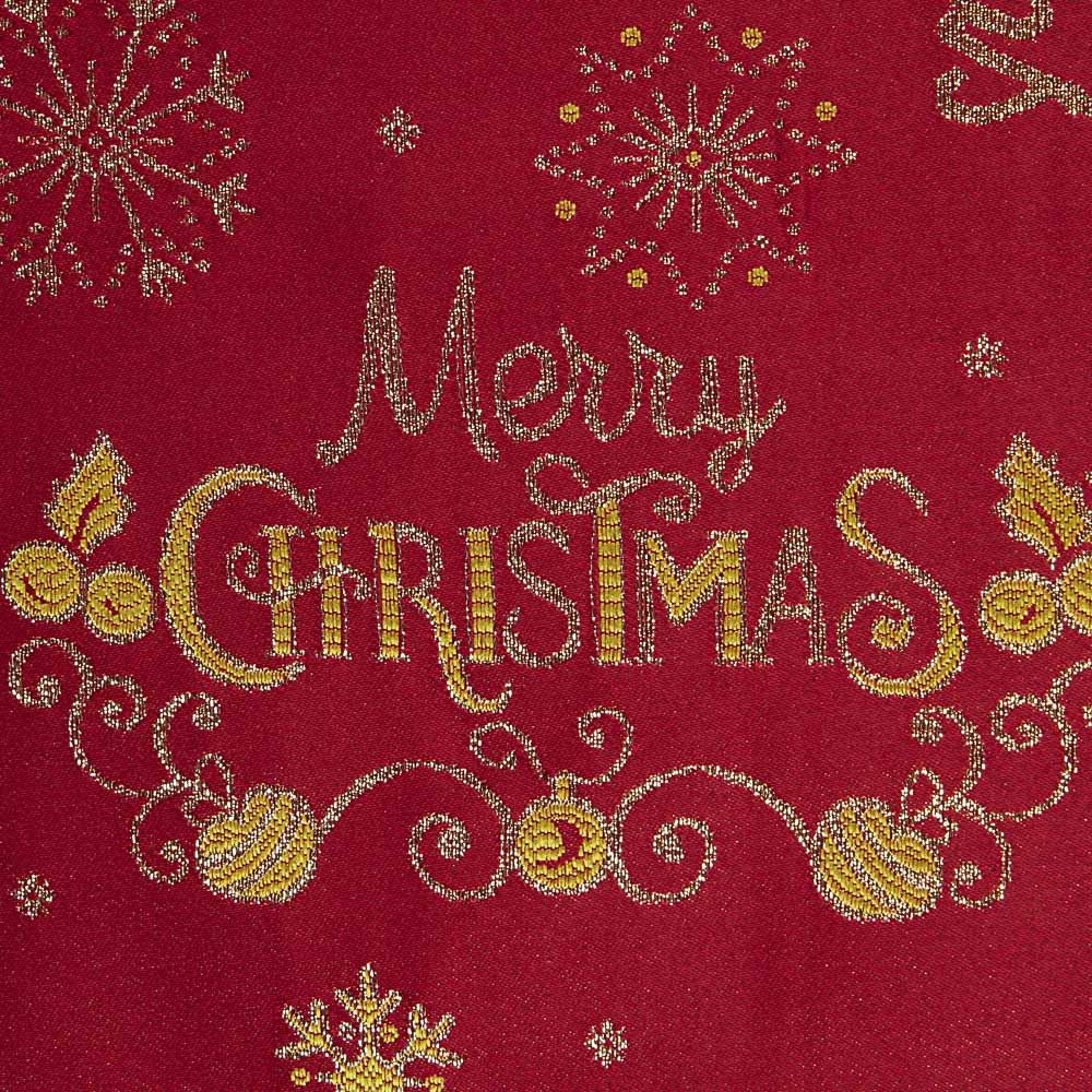 Rote Lurex-Weihnachtsleinwand - Ribes y Casals