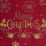 Rote Lurex-Weihnachtsleinwand - Ribes y Casals