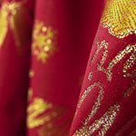 Rote Lurex-Weihnachtsleinwand - Ribes y Casals