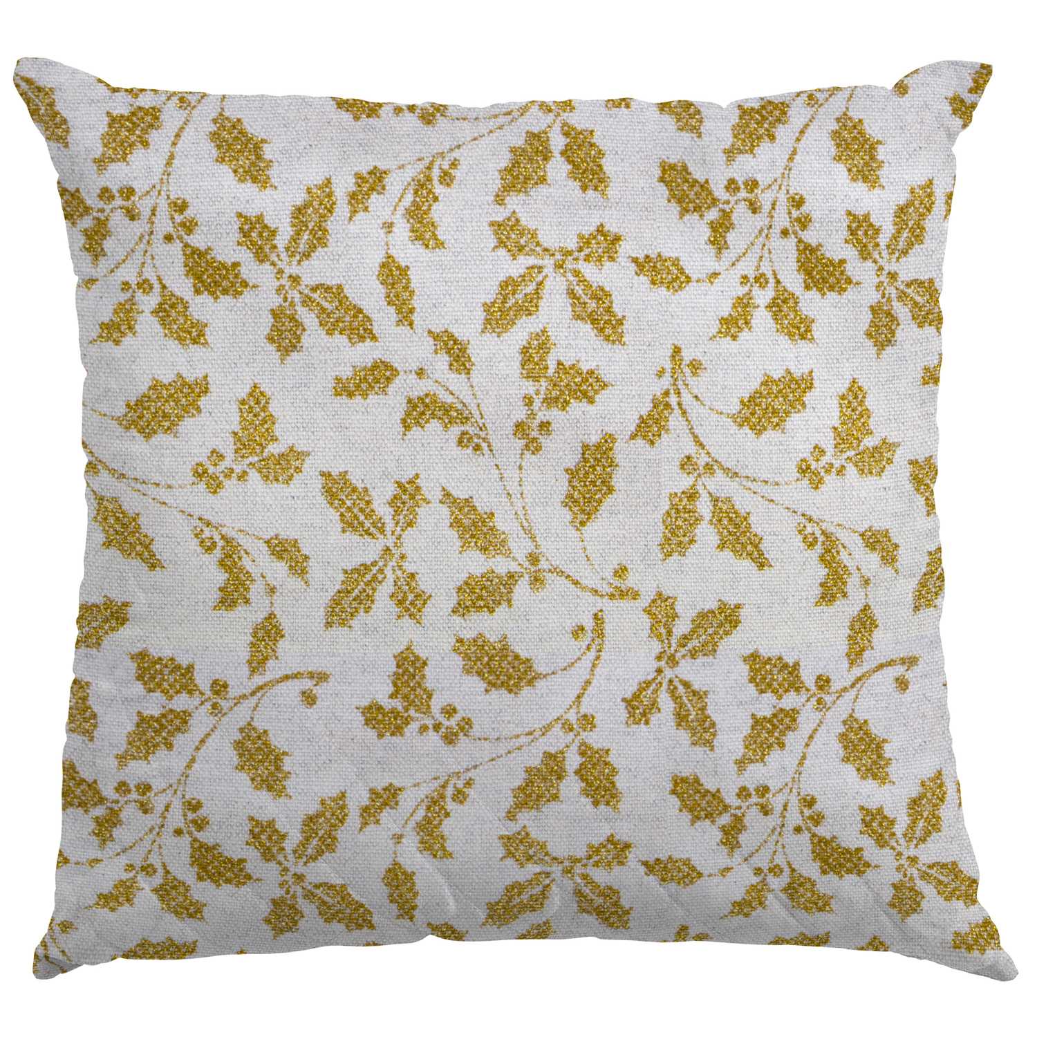 Leinwand Weihnachten Mistelzweig Gold - Ribes y Casals