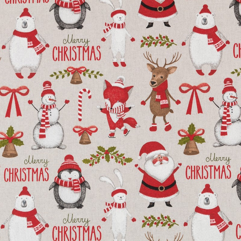Canvas Weihnachten Eisbär Weiß - Ribes y Casals