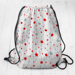Canvas Weihnachtssterne Rot Silber - Ribes y Casals