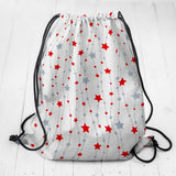 Canvas Weihnachtssterne Rot Silber - Ribes y Casals