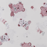 Rosa Teddybären Leinwand - Ribes y Casals