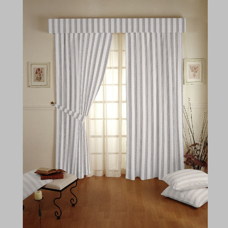 Canvas Streifen Medium Braun - Ribes y Casals