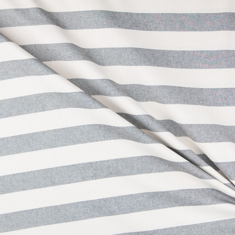 Loneta Stripe Medium Schwarz - Ribes y Casals
