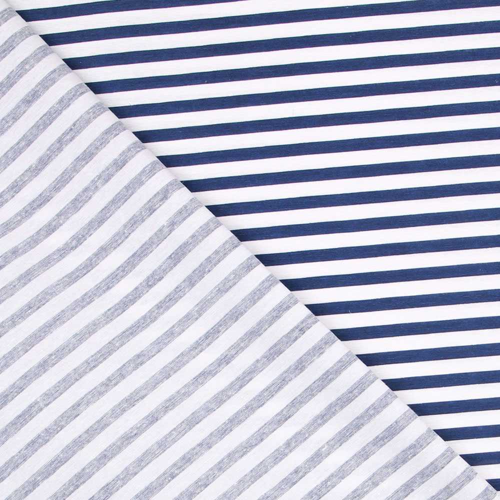 Canvas Streifen Blau 9mm - Ribes y Casals