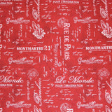 Leinwand Rue de Paris Rot - Ribes y Casals