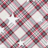 Leinwand Sterne Plaid Hintergrund - Ribes y Casals