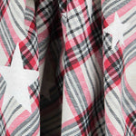 Leinwand Sterne Plaid Hintergrund - Ribes y Casals