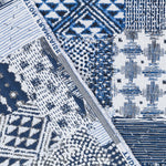 Canvas-Polsterblöcke Blau - Ribes y Casals