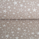 Segeltuch-Polster Sterne Beige - Ribes y Casals