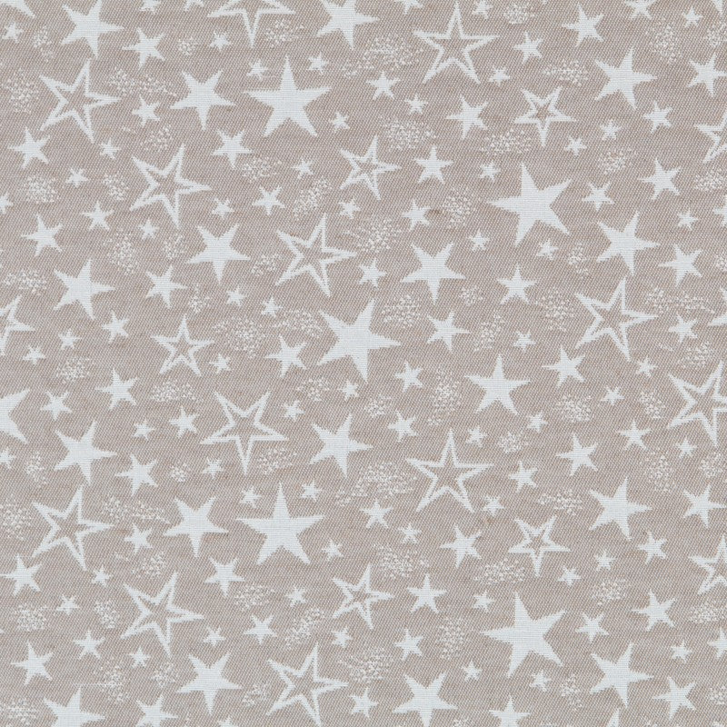 Segeltuch-Polster Sterne Beige - Ribes y Casals