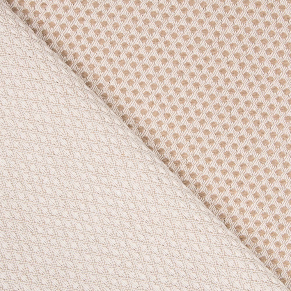 Canvas-Polsterung Jacquard Beige - Ribes y Casals