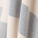Segeltuchpolsterung Breite Streifen Blau - Ribes y Casals