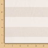 Canvas-Polsterung Breite Beige Streifen - Ribes y Casals