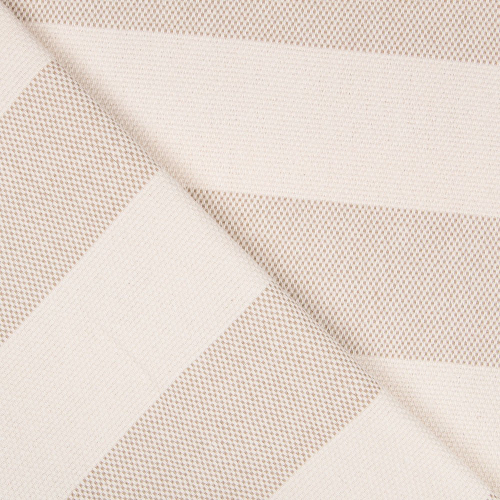 Canvas-Polsterung Breite Beige Streifen - Ribes y Casals