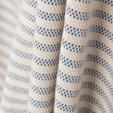 Segeltuchpolsterung Fine Stripe Blau - Ribes y Casals