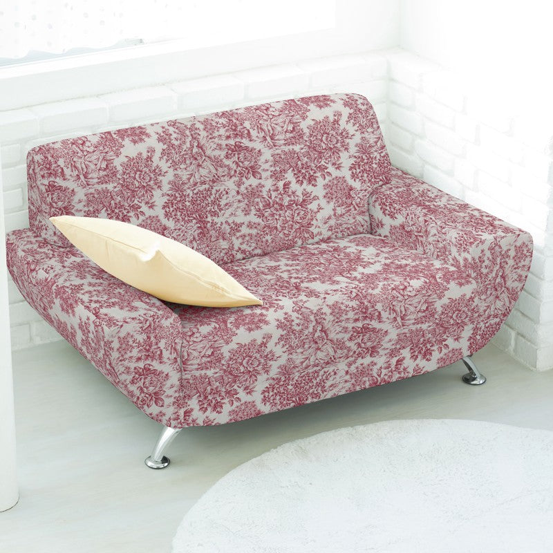 Canvas Toile de Jouy Kastanienbraun - Ribes y Casals