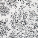 Canvas Toile de Jouy Schwarz - Ribes y Casals