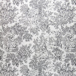 Canvas Toile de Jouy Schwarz - Ribes y Casals