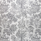 Canvas Toile de Jouy Schwarz - Ribes y Casals