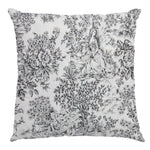 Canvas Toile de Jouy Schwarz - Ribes y Casals