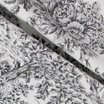 Canvas Toile de Jouy Schwarz - Ribes y Casals