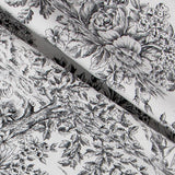 Canvas Toile de Jouy Schwarz - Ribes y Casals