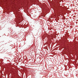 Canvas Toile Jouy Maroon Hintergrund - Ribes y Casals